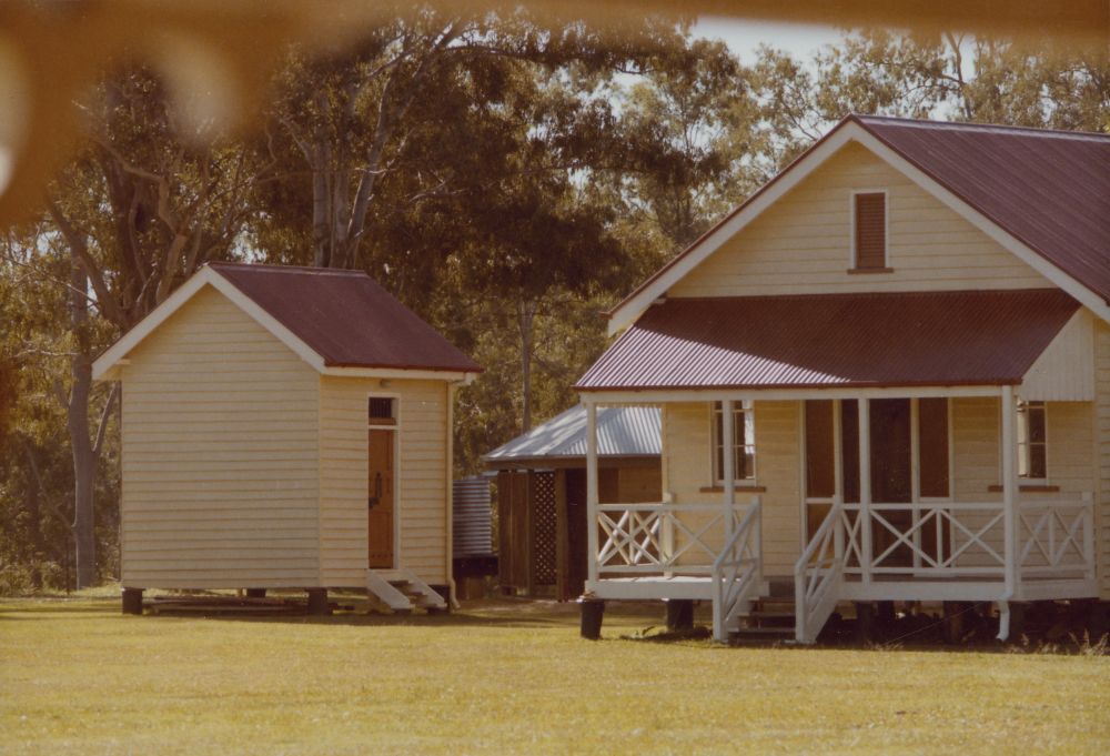 Police Cell Block and North Pine Courthouse, North Pine Country Park, late 1980s