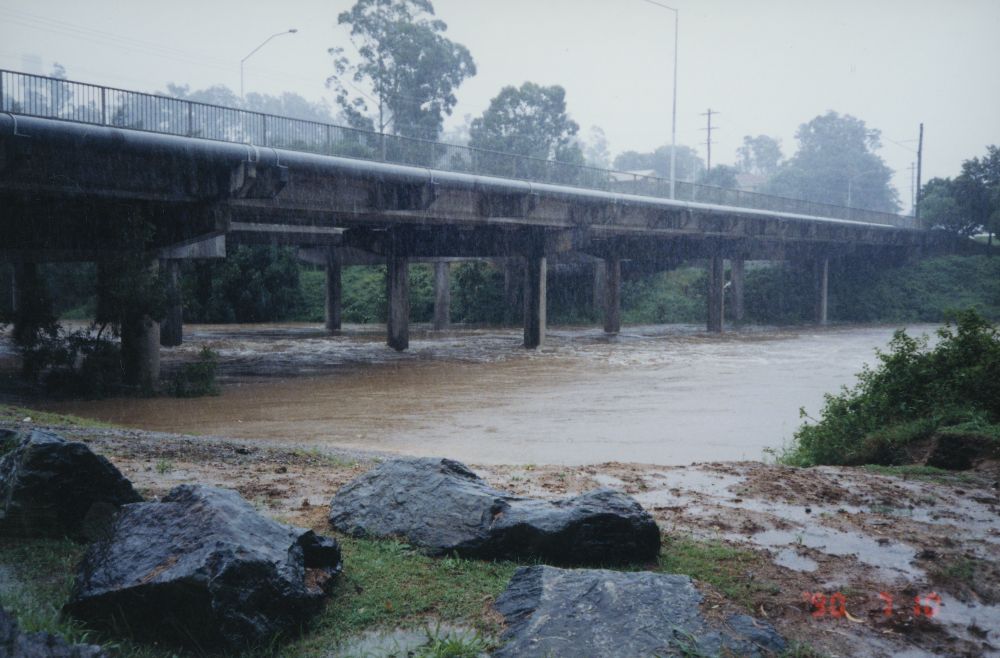 Flooding of South Pine River, April / May 1996