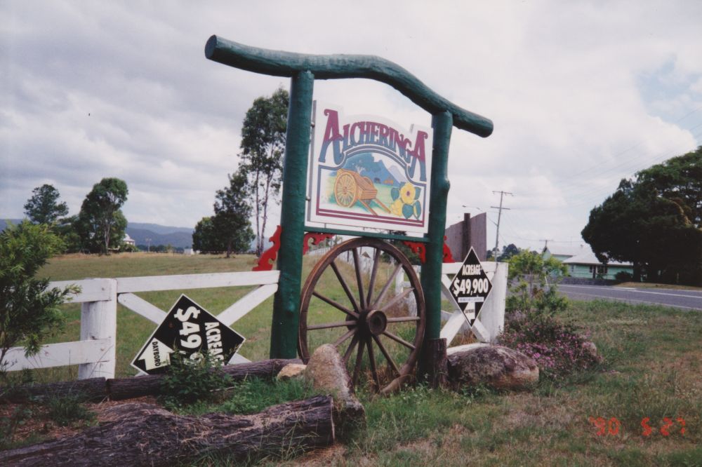 Alcheringa housing estate in Dayboro, ca. 1996