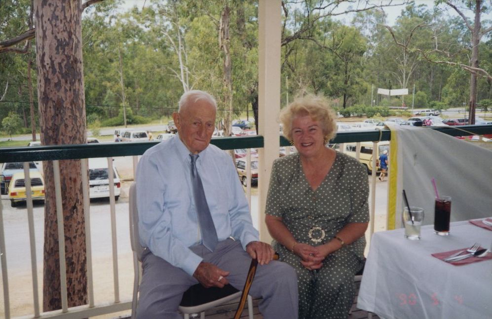 Mr Rollo Petrie and Cr Yvonne Chapman (Mayor, Pine Rivers Shire Council)