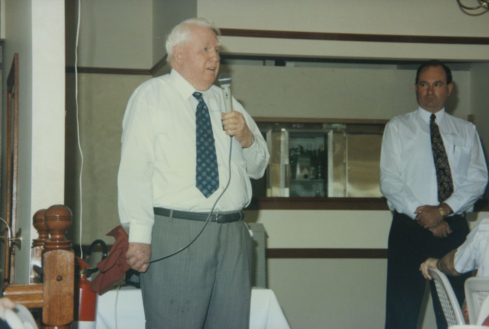 Launch of the late Merv Ewart's book, Settlement to Sentiment, at the North Pine Country Park