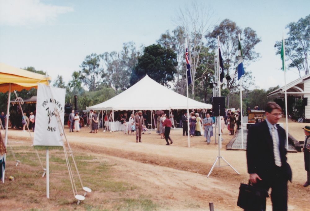 Opening of the North Pine Railway Station at the North Pine Country Park, 1993