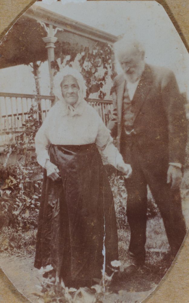 Mrs Hanorah Mullins with her son Denis Doyle (who was known as Dinny)