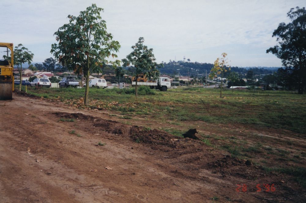 Land being developed along Faheys Road Albany Creek