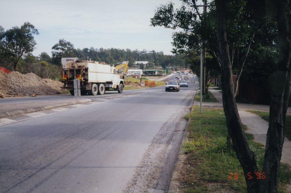Roadworks along Old Northern Road Albany Creek