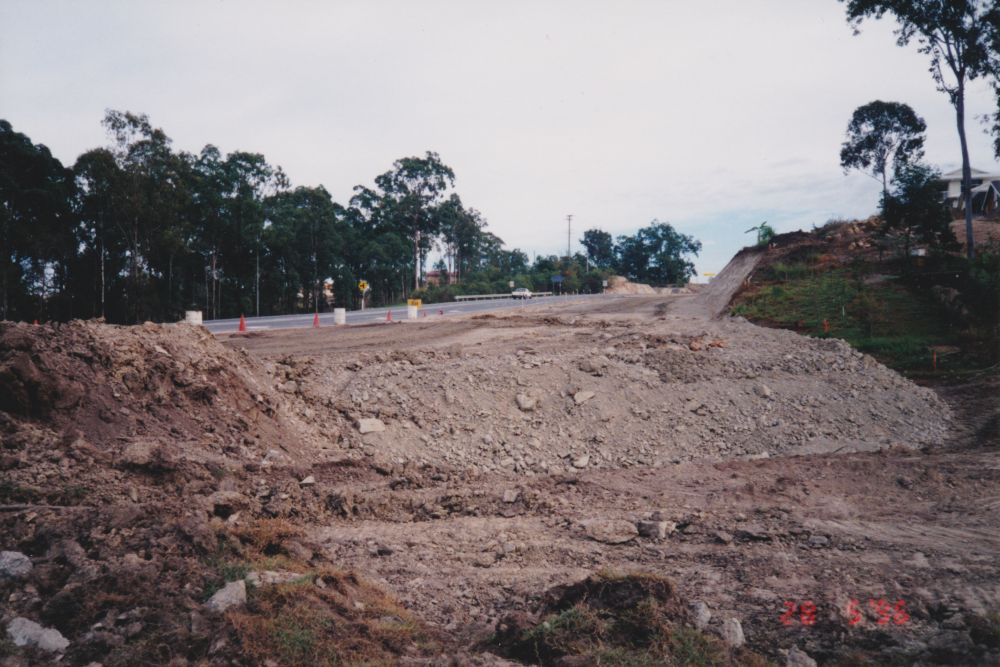 Roadworks near Country Club Estate, Old Northern Road Albany Creek