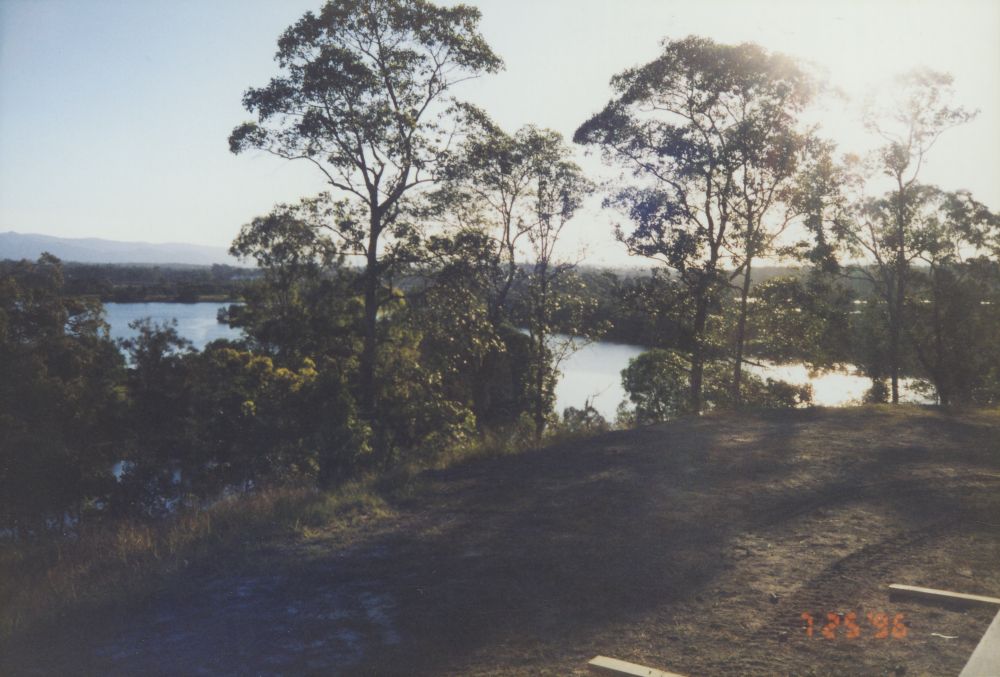 North Pine River from Castle Hill Estate, Murrumba Downs, 1996