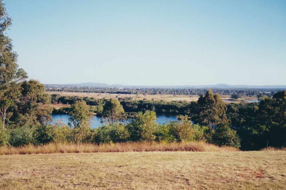 North Pine River from Castle Hill Estate, Murrumba Downs, 1996