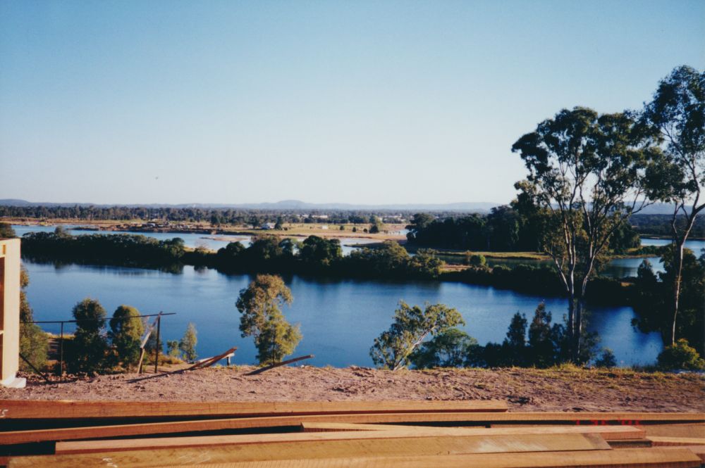 North Pine River from Castle Hill Estate, Murrumba Downs, 1996