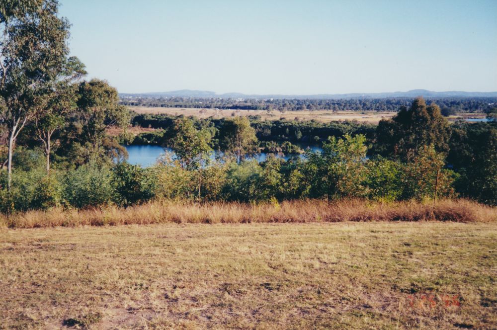 North Pine River from Castle Hill Estate, Murrumba Downs, 1996