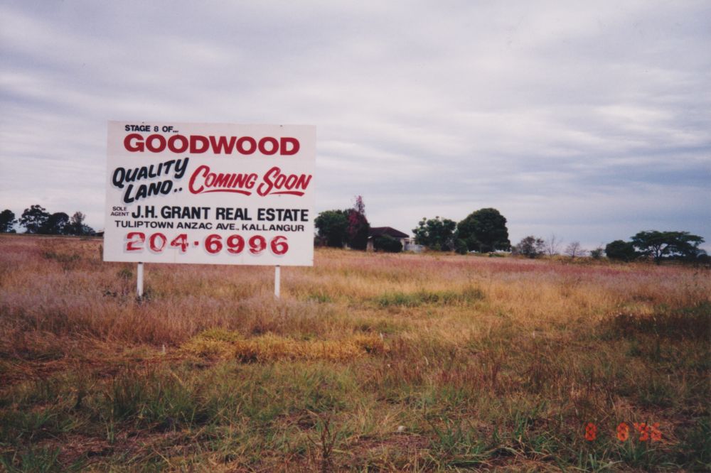 Stage 8 of Goodwood housing estate, Murrumba Downs, 1996