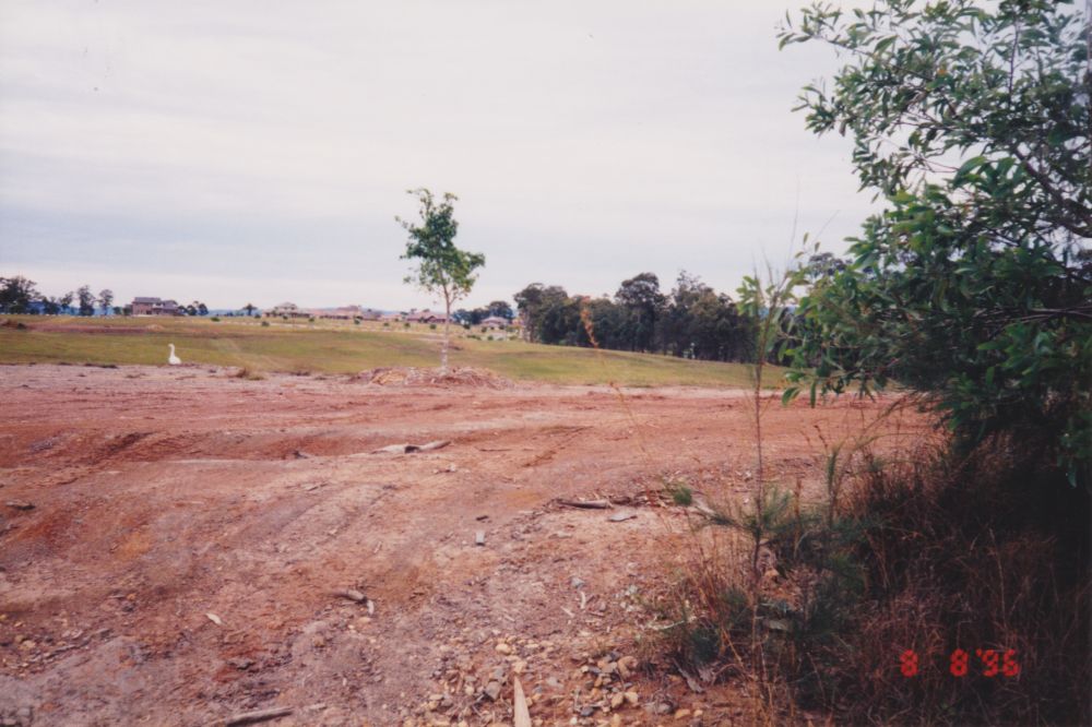 Cleared land for Castle Hill Estate, Murrumba Downs, 1996