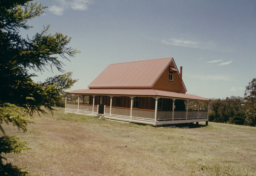 Todd's Cottage at Old Petrie Town, North Pine Country Park, ca. 1982