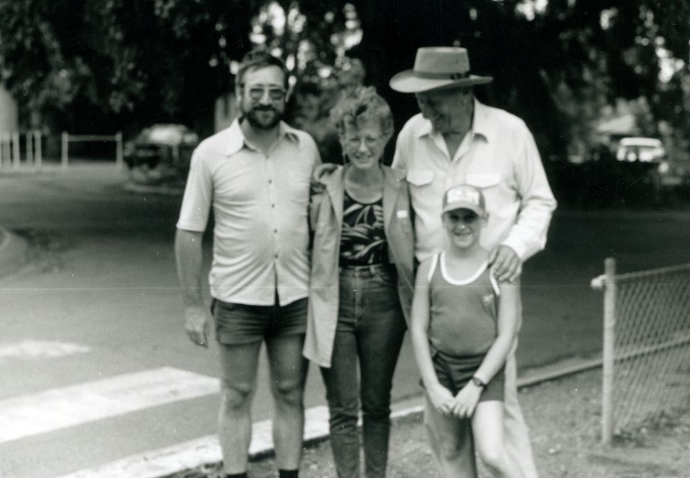 Members of Our Lady of the Way School Memorial Project Committee, 1985