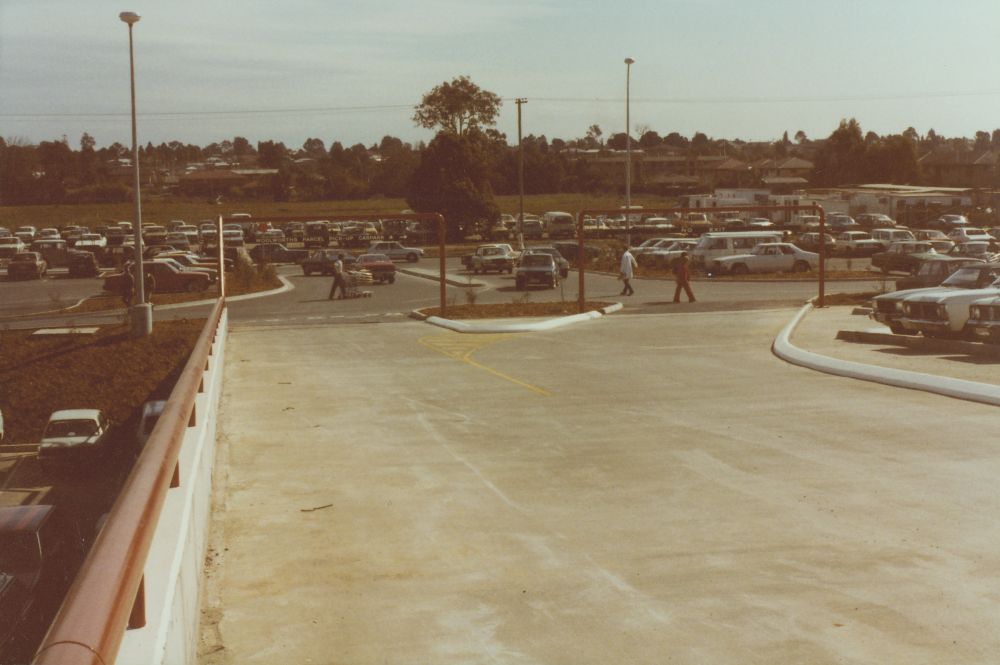 Car parking area at Westfield Strathpine, 1983