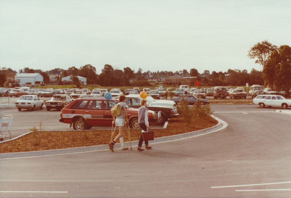 Car parking area at Westfield Strathpine, 1983
