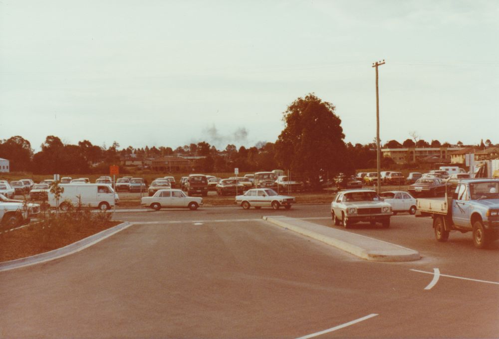 Car parking area at Westfield Strathpine, 1983