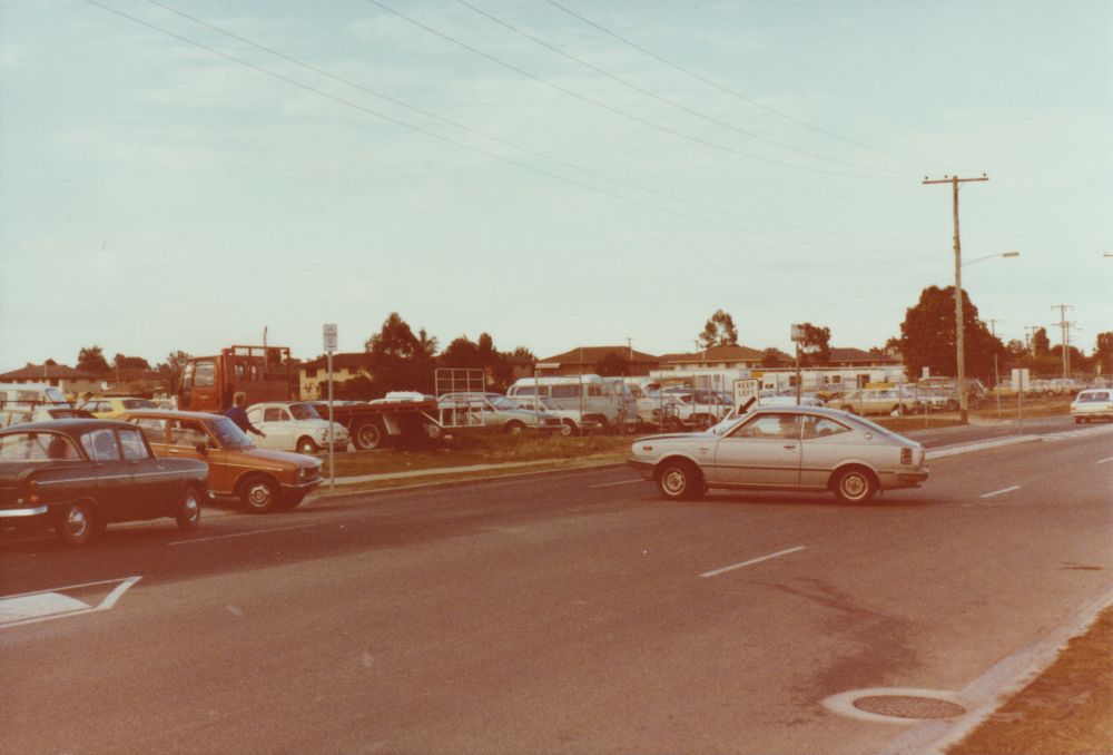 Car parking area at Westfield Strathpine, 1983