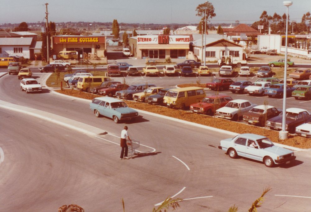 Car parking area at Westfield Strathpine, 1983