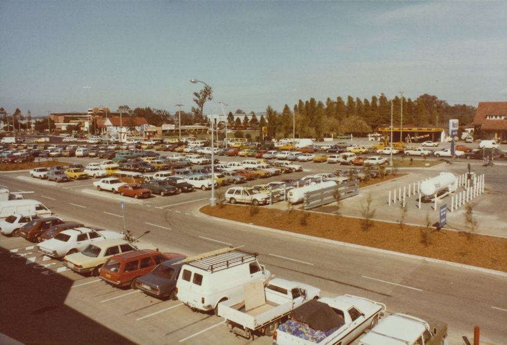 Car parking area at Westfield Strathpine, 1983