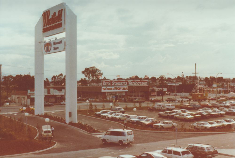 Car parking area at Westfield Strathpine, 1983