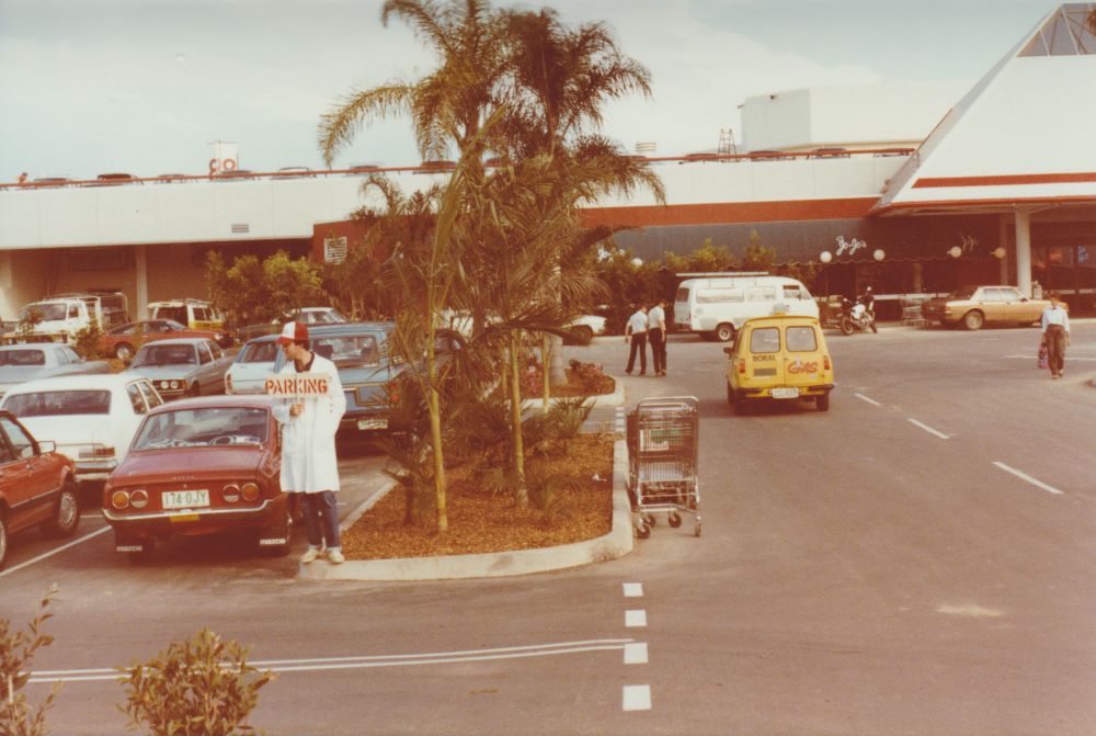 Car parking area at Westfield Strathpine, 1983