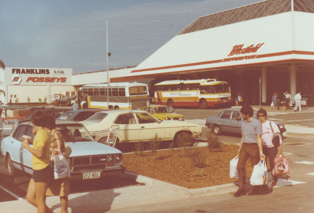 Car parking area at Westfield Strathpine, 1983