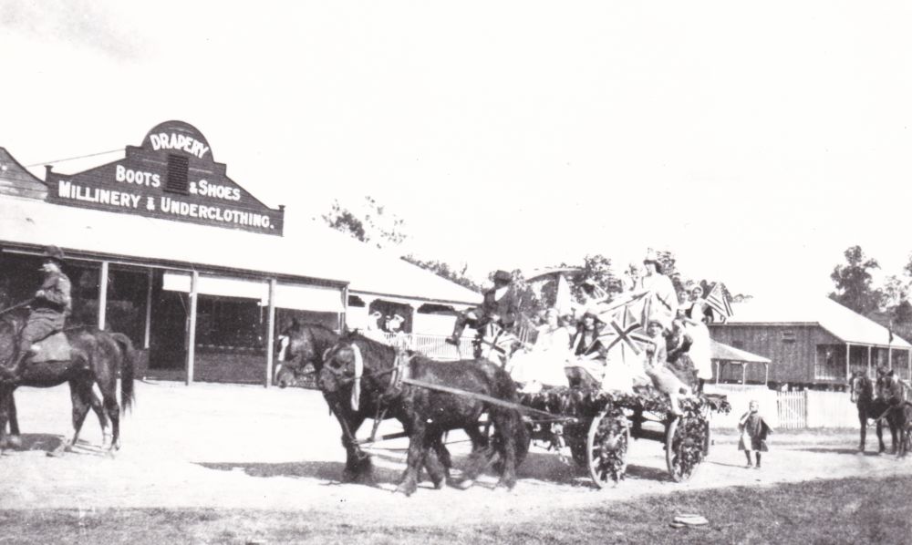 Peace celebrations, Dayboro, 1918
