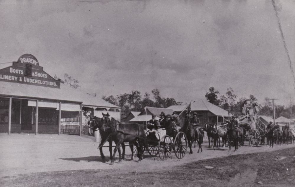 Peace celebrations, Dayboro, 1918