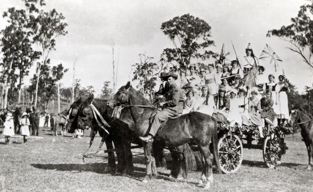 Peace celebrations, Dayboro, 1918