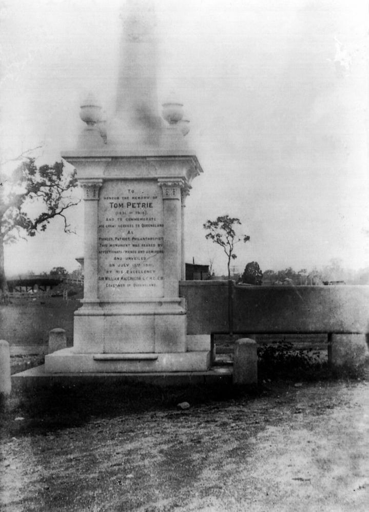 Tom Petrie Memorial, Petrie