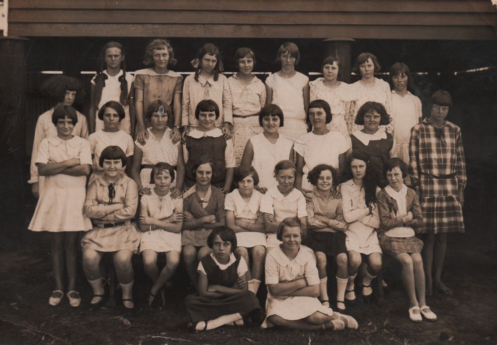 A class of pupils at the Strathpine State School in 1931