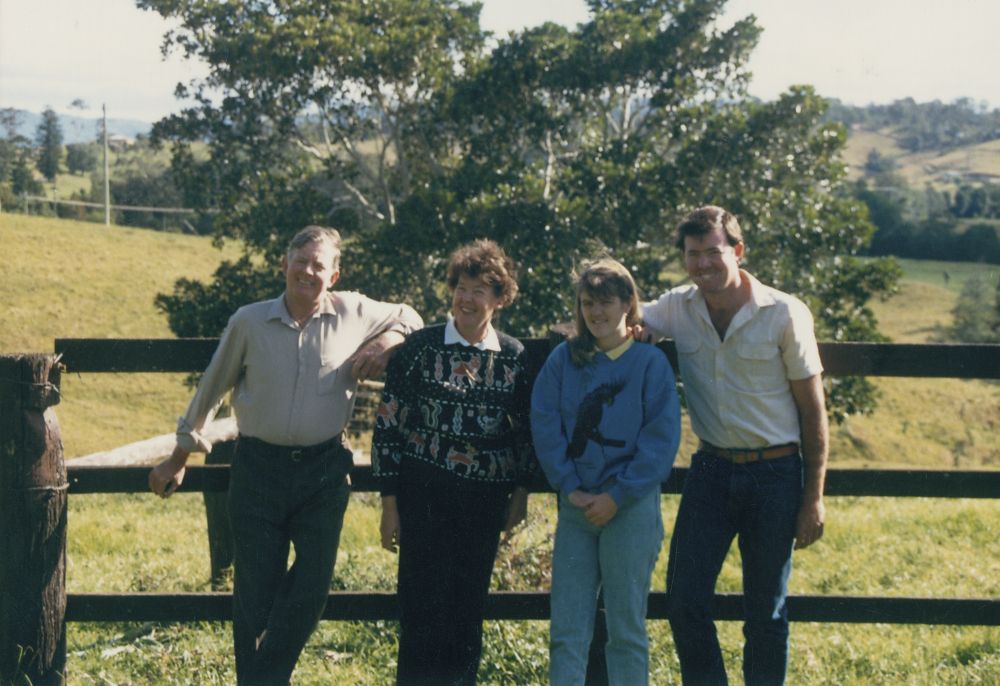 Kevin and Margaret Hickey and family, ca. 1990s