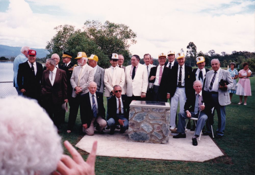 Unveiling of plaque ceremony honouring the United States of America (US) 1st Cavalry Division, 1988