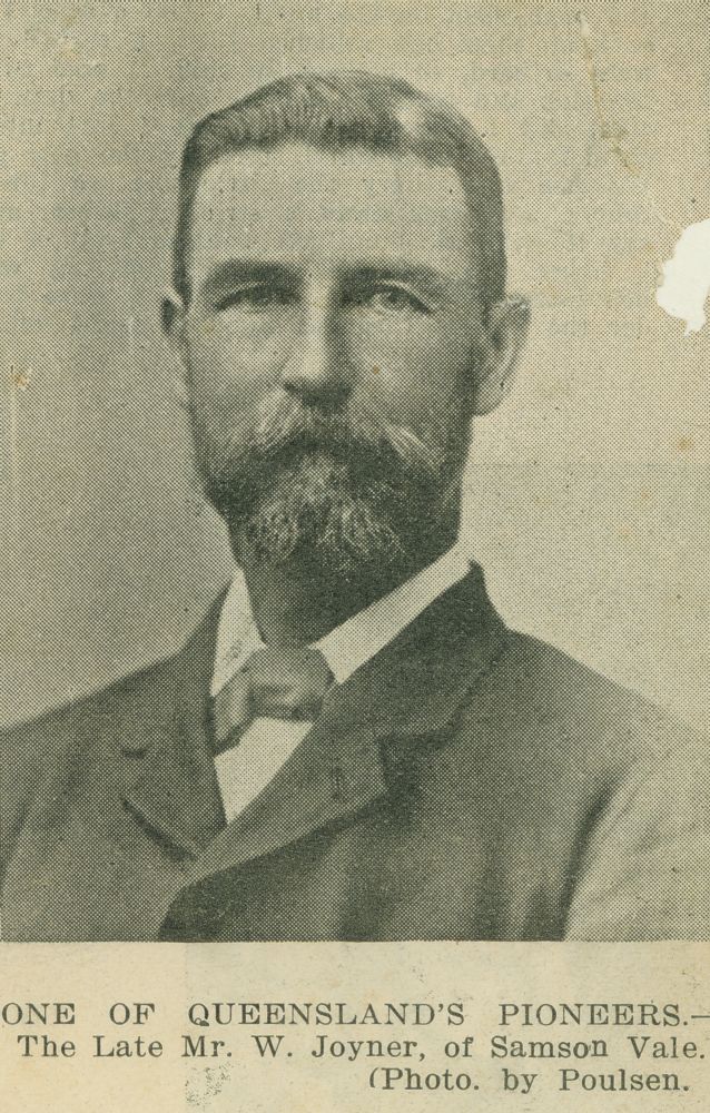 Mr W.G. Joyner of Samsonvale, ca. 1855