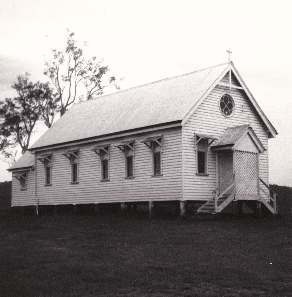 St Francis Xavier Catholic Church, 135 McKenzie Street Dayboro, 1976