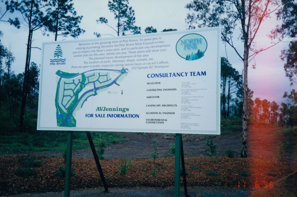 Petrie on Pine Estate, Dayboro Road Petrie, 1996