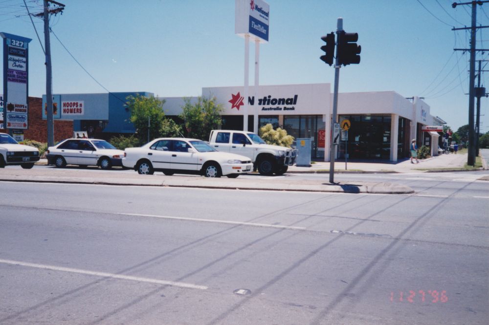 Retail shops along Gympie Road Strathpine, 1996