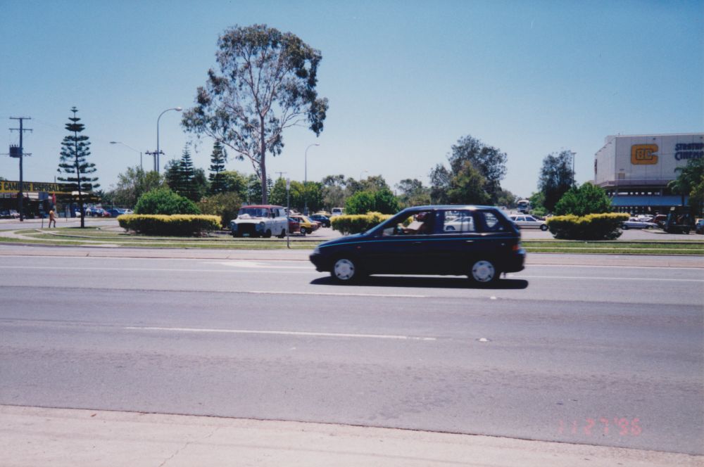 Westfield Shoppingtown carpark, Strathpine, 1996