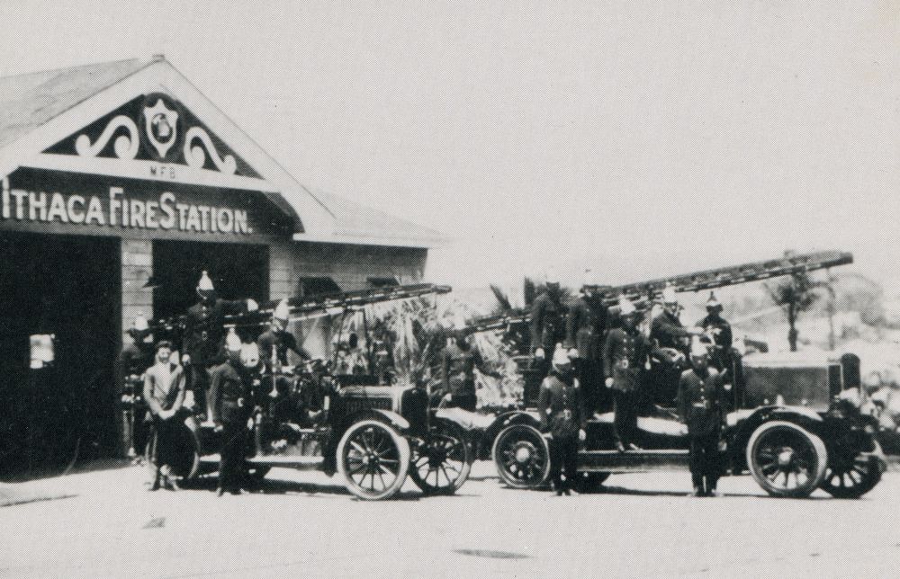 Ithaca Fire Station, ca. 1925