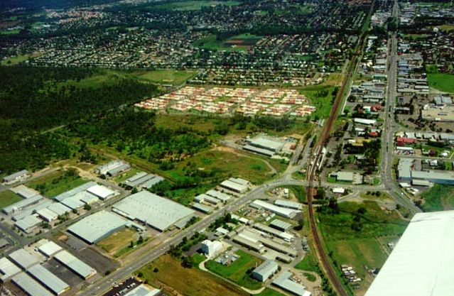 Aerial view of Brendale and Strathpine, 1996