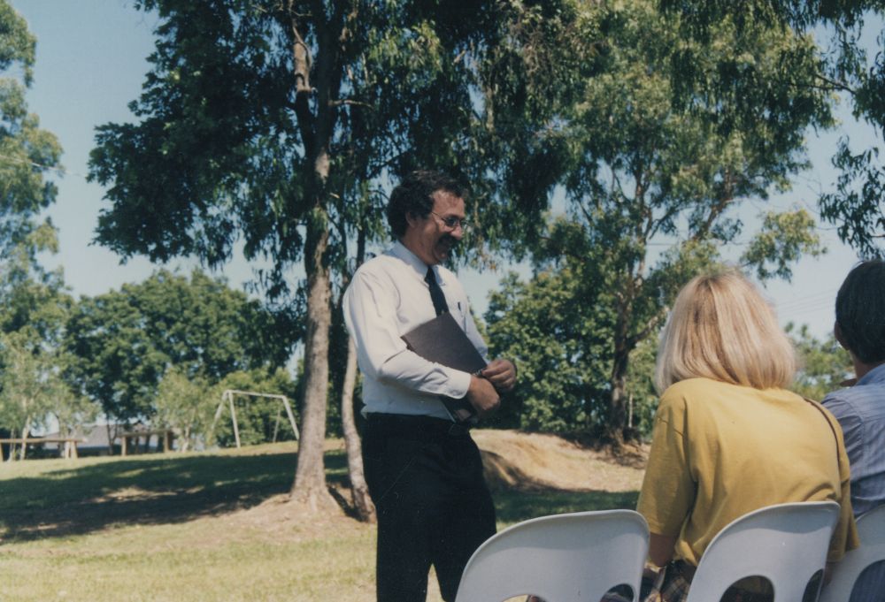 Opening of Norman L. Reilly Park in Strathpine, ca. 1993