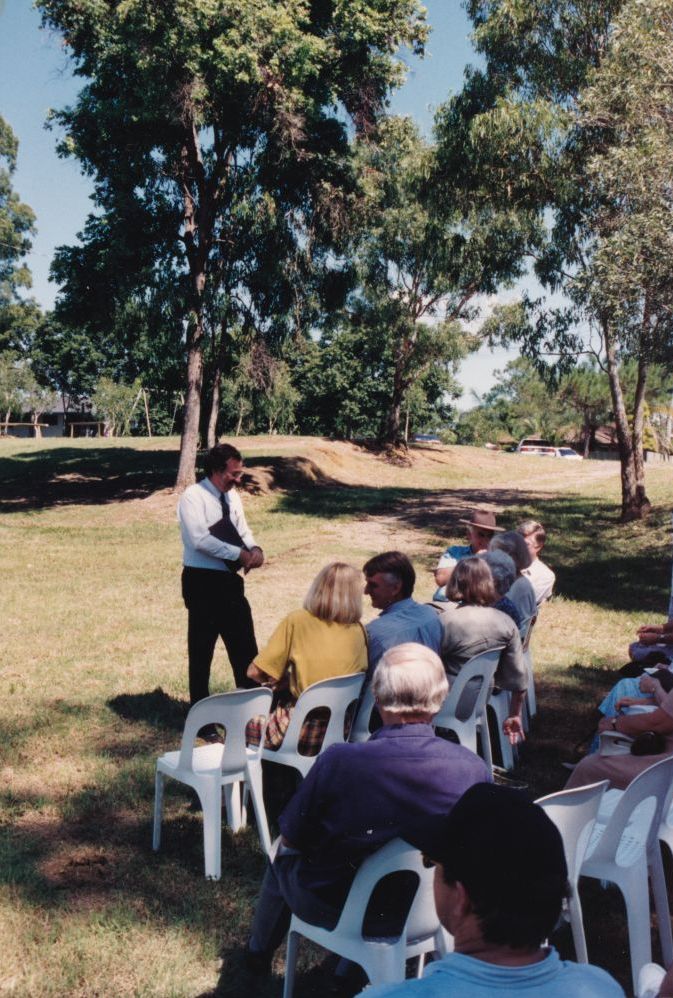 Opening of Norman L. Reilly Park in Strathpine, ca. 1993
