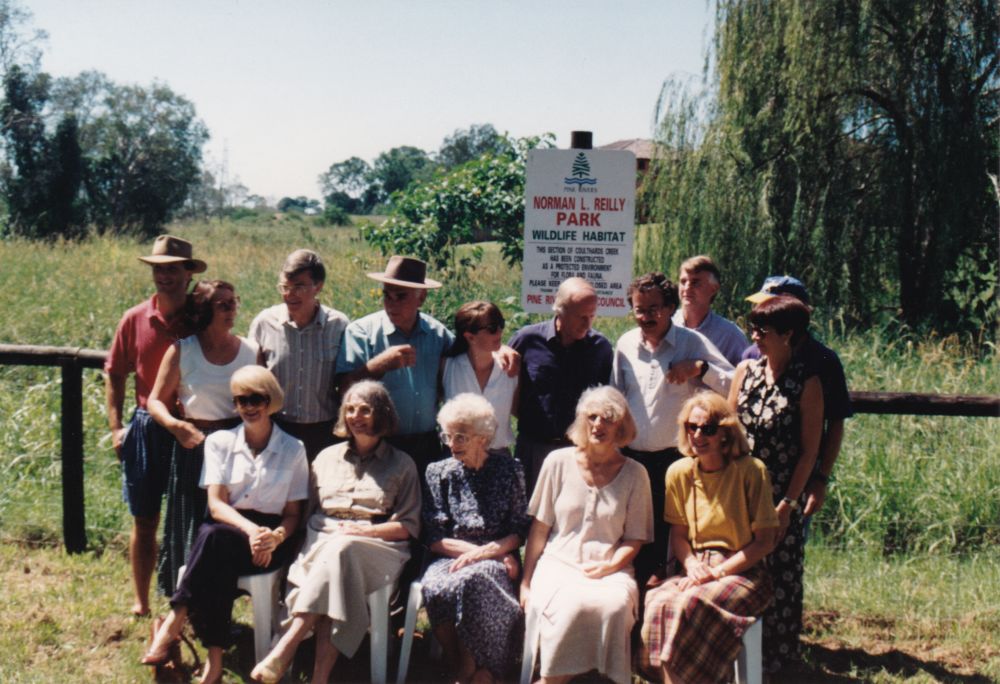 Opening of Norman L. Reilly Park in Strathpine, ca. 1993