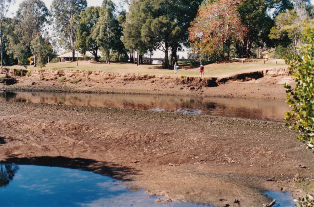 North Pine River from Sweeney Reserve, Petrie, ca. 1996
