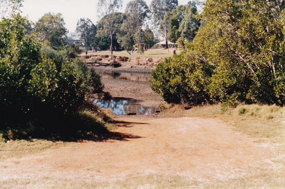 North Pine River from Sweeney Reserve, Petrie, ca. 1996
