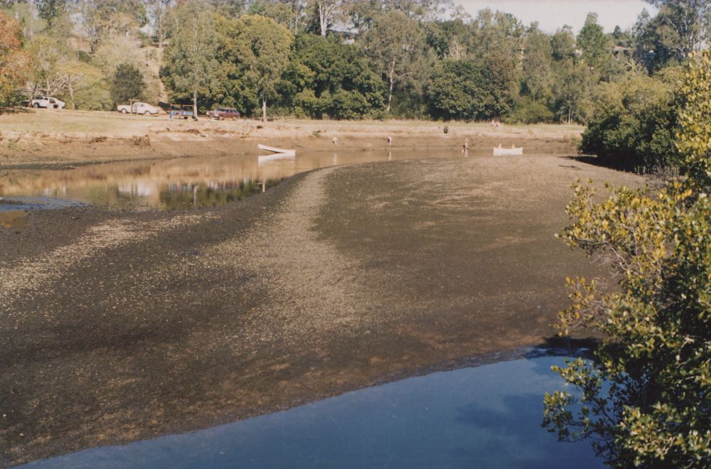 North Pine River from Sweeney Reserve, Petrie, ca. 1996