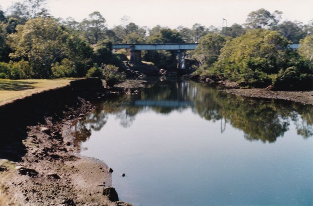 North Pine River from Sweeney Reserve, Petrie, ca. 1996