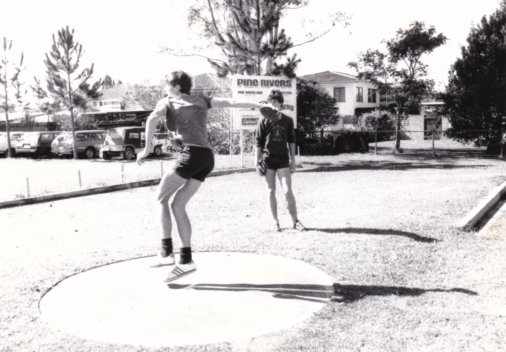 Sporting event at Pine Rivers State High School, ca. 1980s