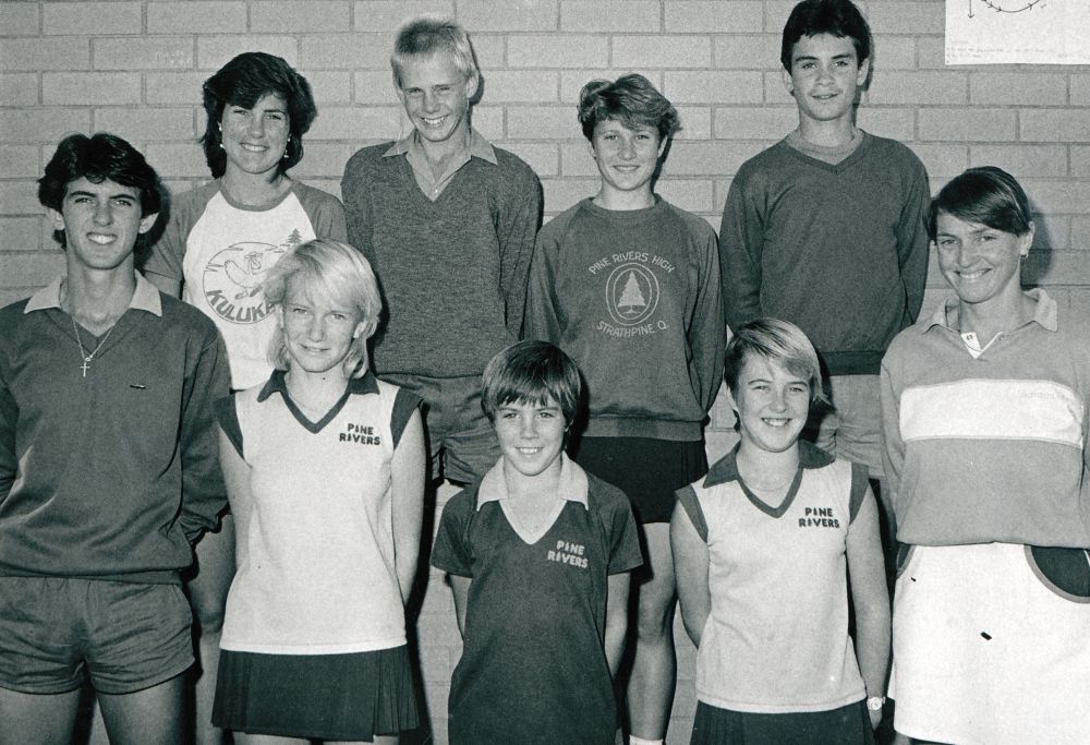 Students from Pine Rivers State High School, ca. 1980s